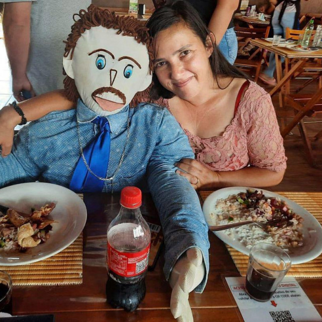 Meirivone Rocha Moraes i Marcelo 