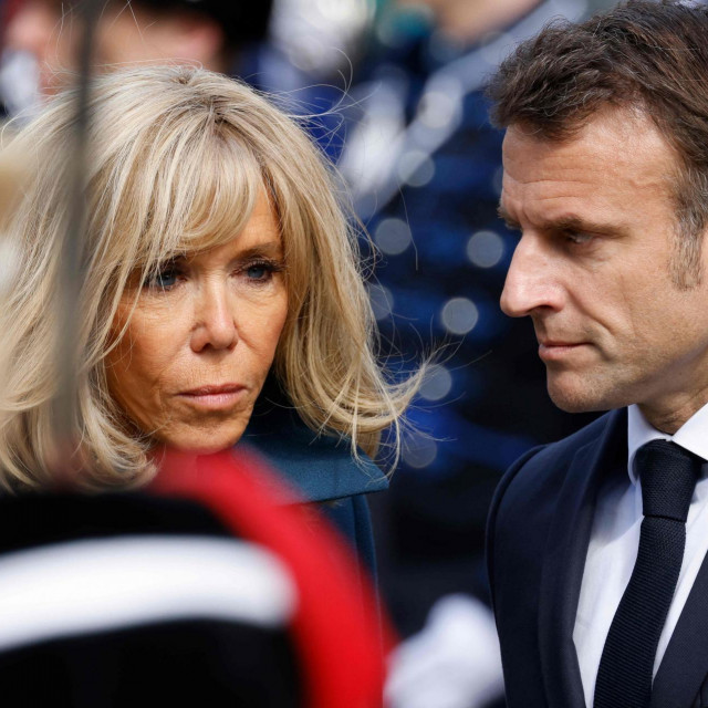 Emmanuel i Brigitte Macron