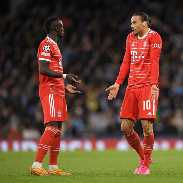 Leroy Sané i Sadio Mané