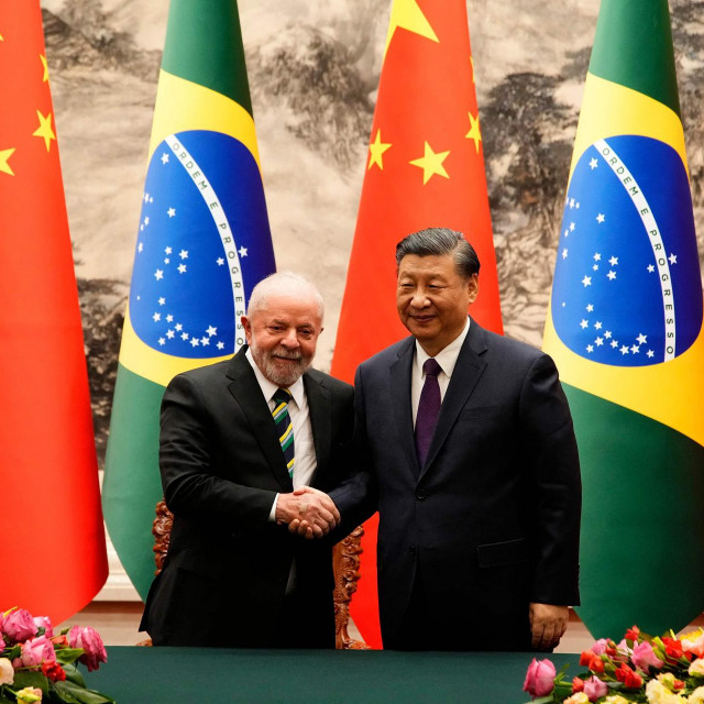 Xi Jinping i Luiz Inacio Lula da Silva