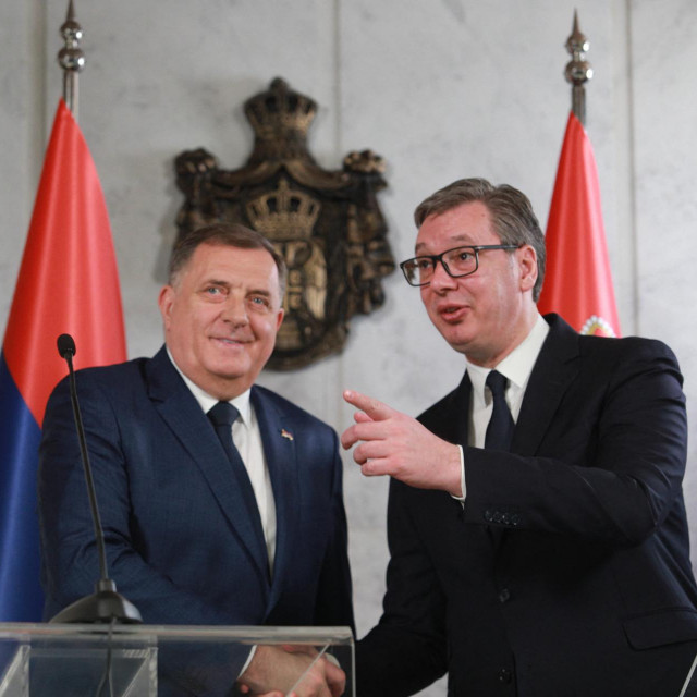 Milorad Dodik i Aleksandar Vučić