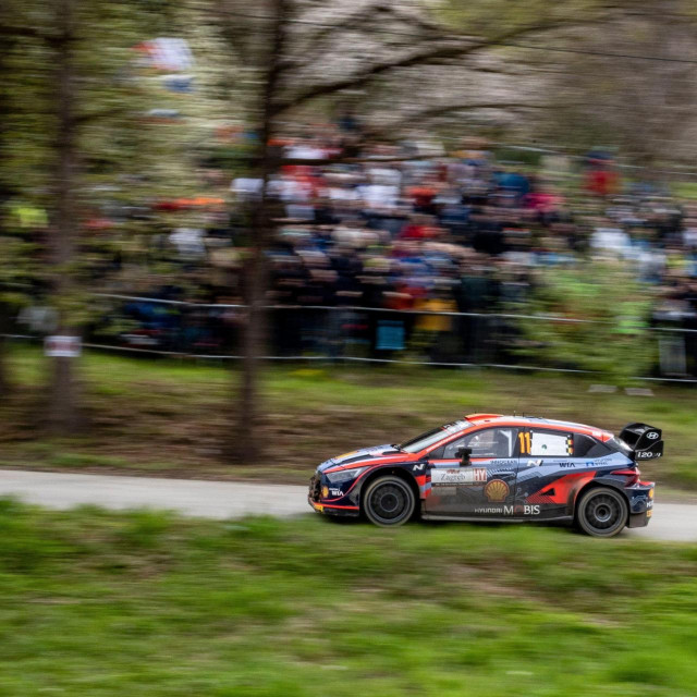 rally Croatia, ilustracija