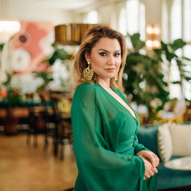 Zagreb, 020423. Operna pjevacica Lana Kos.