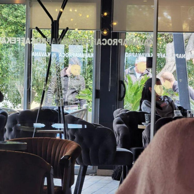 Scene nasilja u splitskom kafiću
