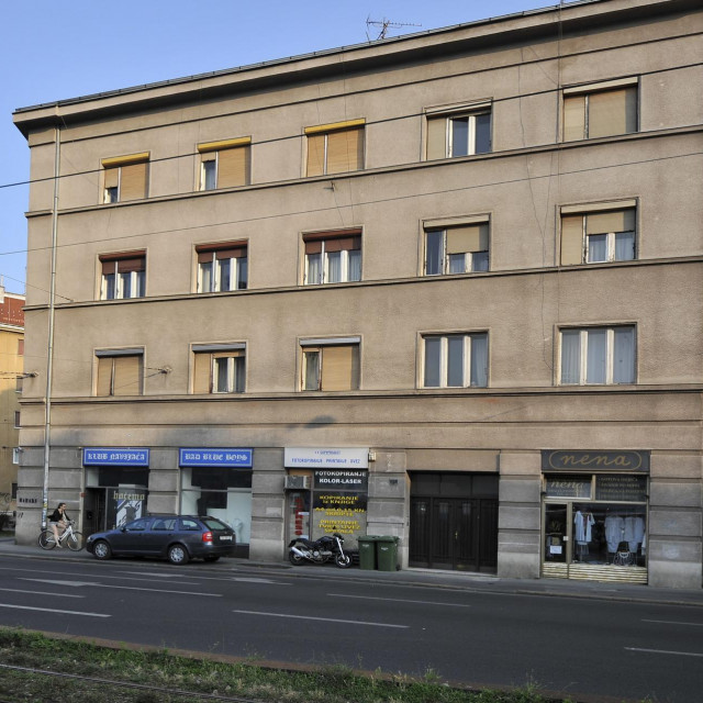 Zgrada u vlasništvu grada Zagreba; ilustracija