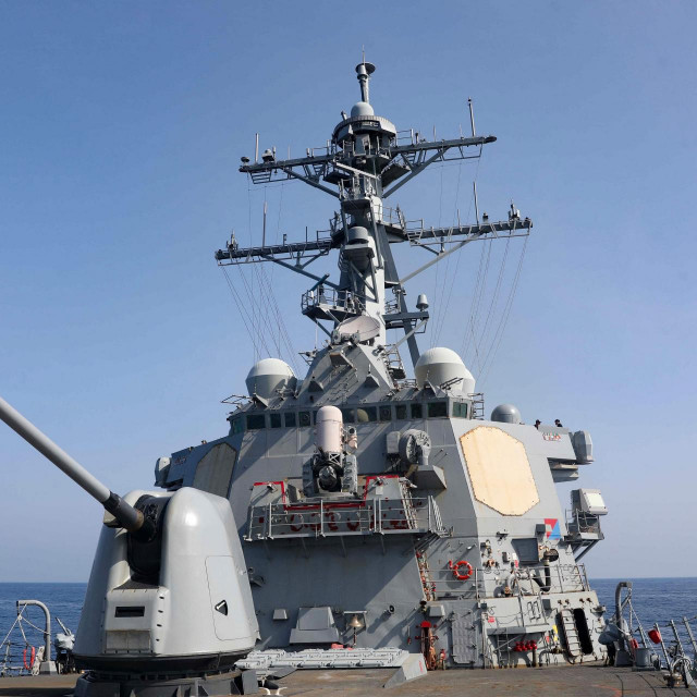  USS Milius u Južnom kineskom moru