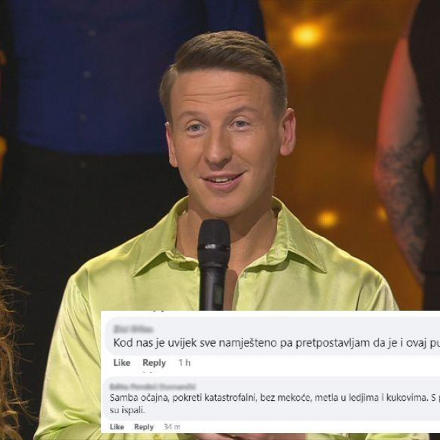 Komentari na ispadanje Darija i Helene iz Plesa sa zvijezdama