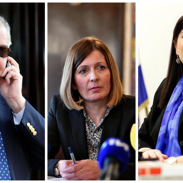 Ivo Sanader; Vanja Marušić; Gabrijela Žalac