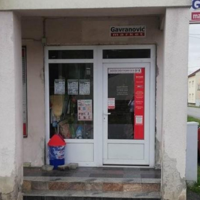 Trgovina u kojoj je pokušana pljačka