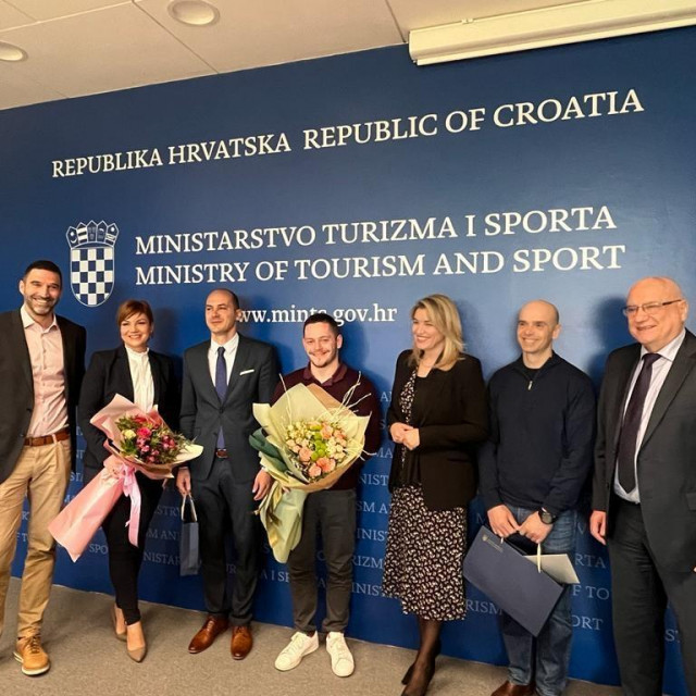 Tin Srbić na primanju u Ministarstvu turizma i sporta