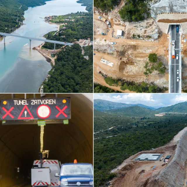 Snimke dronom na Pelješcu