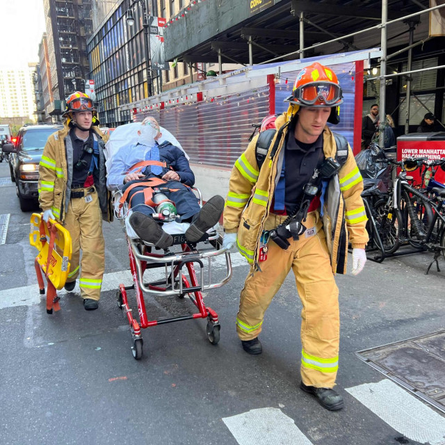 Na Manhattanu se urušila parkirna garaža