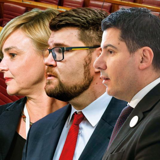 Sandra Benčić; Peđa Grbin; Nikola Grmoja