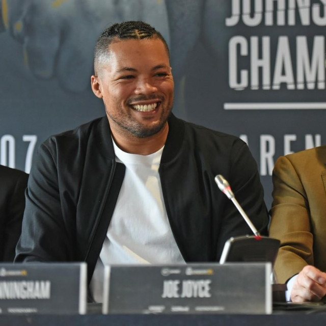 Joe Joyce (lijevo) i Frank Warren (desno)