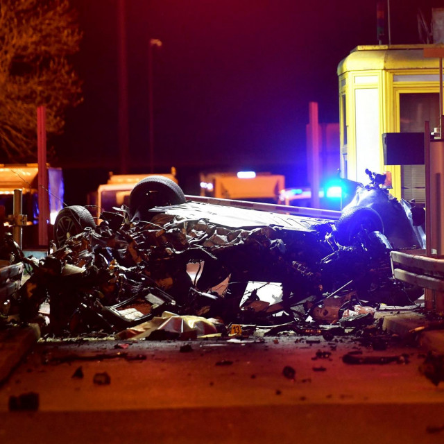 Prizor nesreće kod Goričana