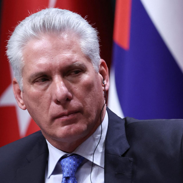 Kubanski predsjednik Miguel Diaz-Canel 