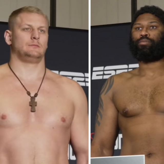 Sergei Pavlovich (lijevo) i Curtis Blaydes (desno)