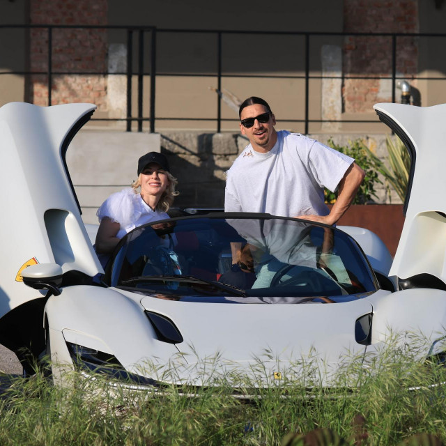 Zlatan Ibrahimović sa suprugom Helenom Seger