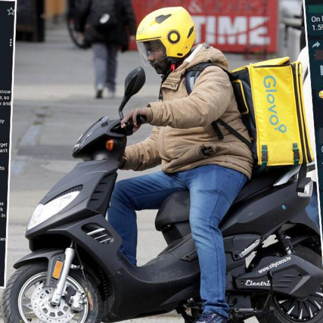 Dostavljač u Zagrebu i preslike SMS poruka