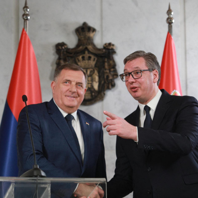 Milorad Dodik i Aleksandar Vučić