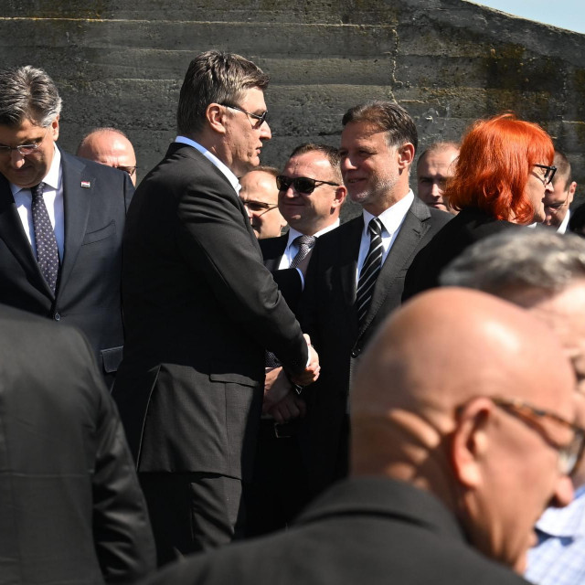 Predsjednici Vlade, Republike i Sabora: Andrej Plenković, Zoran Milanović i Gordan Jandroković