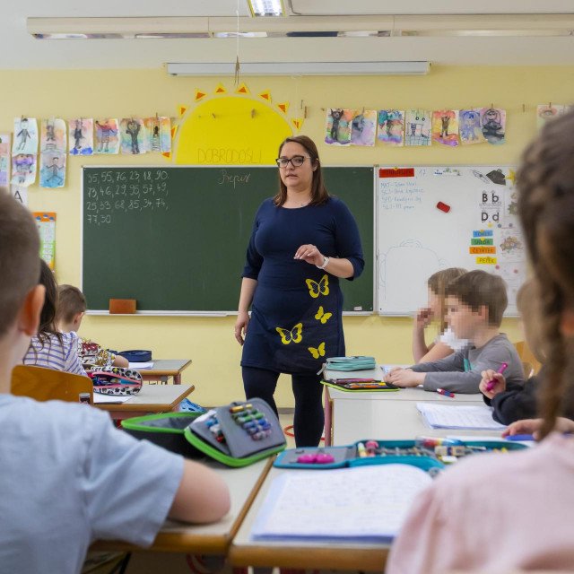 Brezice, 170423.
Reportaza o slovenskom skolstvu i projektu FIT, nastava u pokretu.
Na fotografij: ucenici na nastavi.