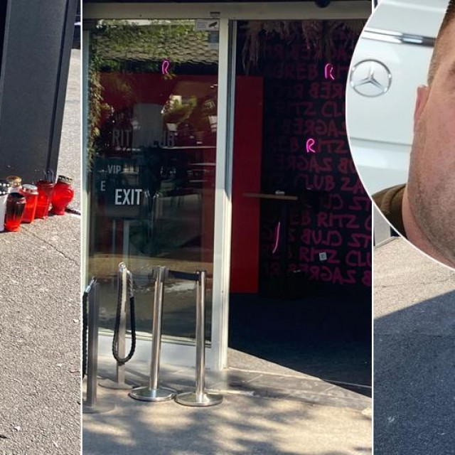 Prizor kod kluba Ritz i Tomislav Sabljo