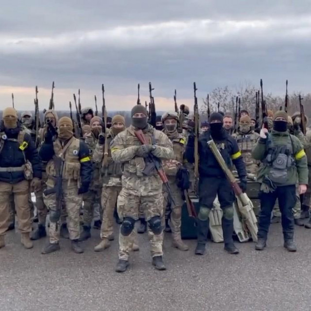 Ukrajinski vojnici (ilustracija)