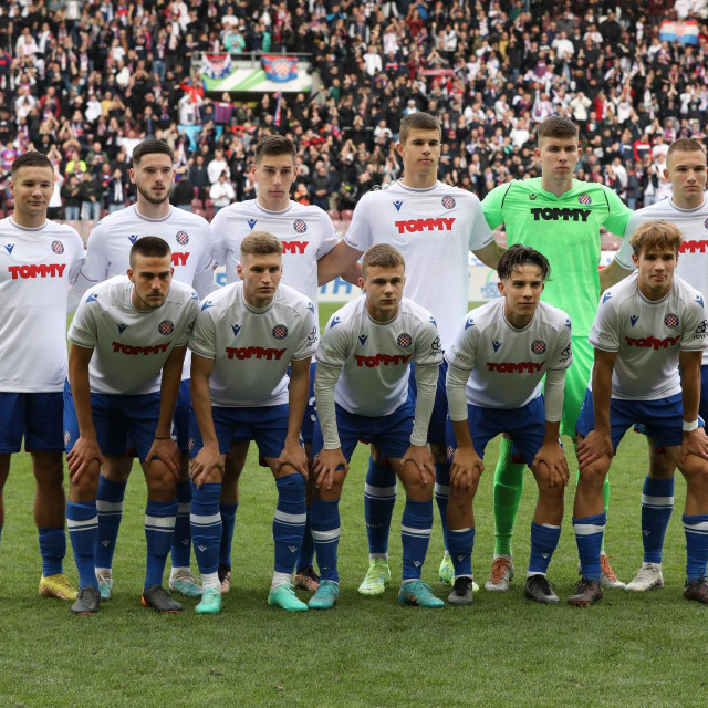 Juniori Hajduka uoči polufinala s Milanom u Ženevi