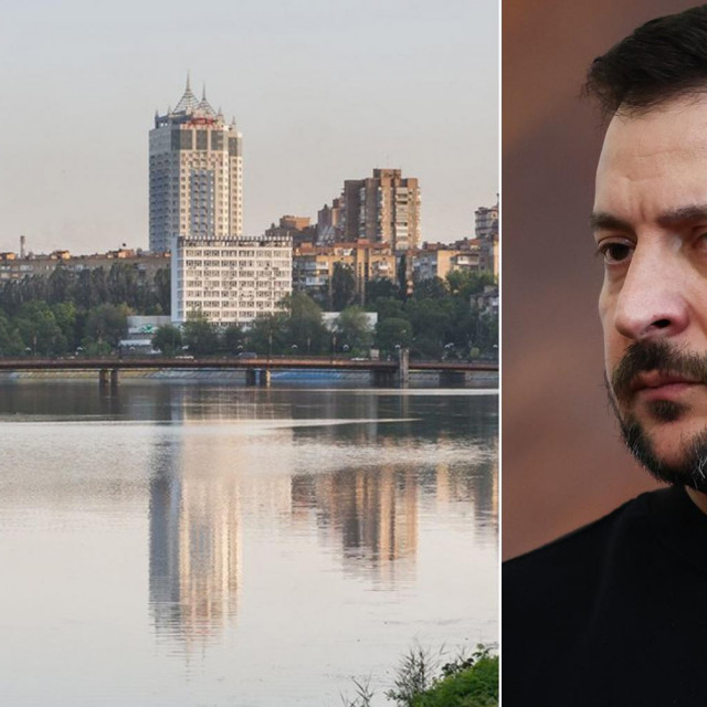 Grad Doneck i Volodimir Zelenski