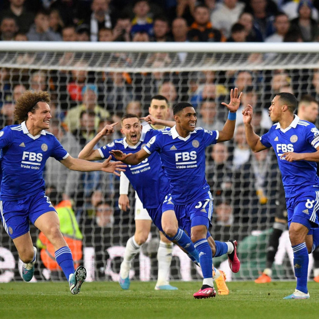 Slavlje Tielemansa i suigrača prije nego je gol poništen