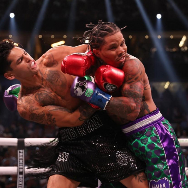 Ryan Garcia (lijevo) i Gervonta Davis (desno)