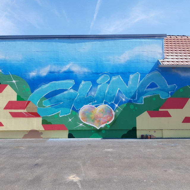 Jedan od crteža na Bojama solidarnosti projektu Udruge IKS