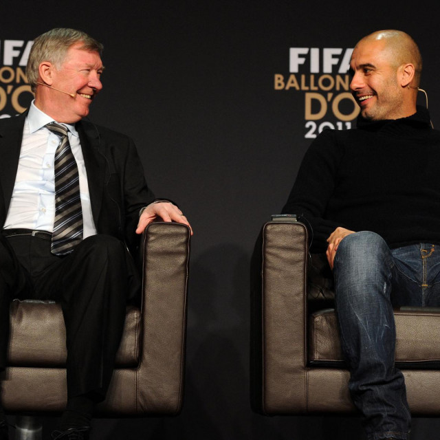 Sir Alex Ferguson i Pep Guardiola