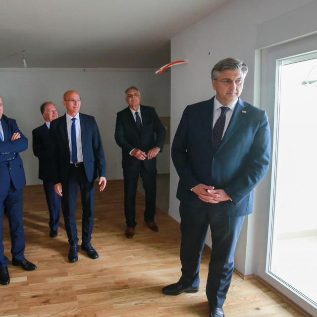 Branko Bačić, Andrej Plenković i Vili Bassaneze