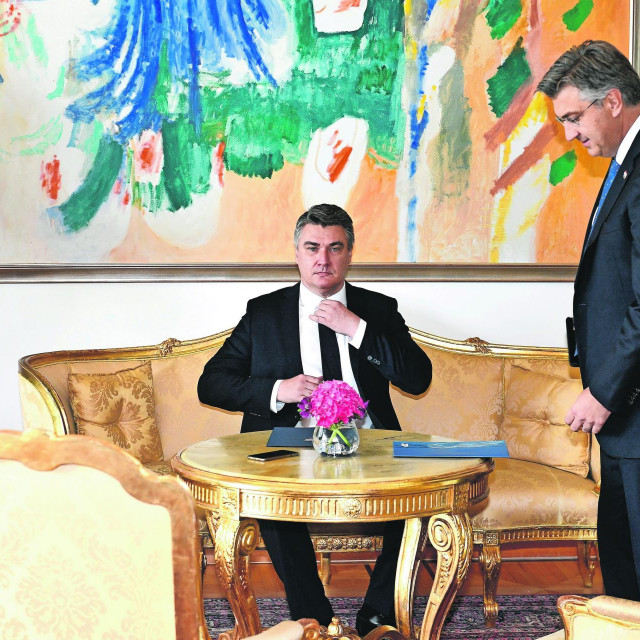 Zoran Milanović i Andrej Plenković