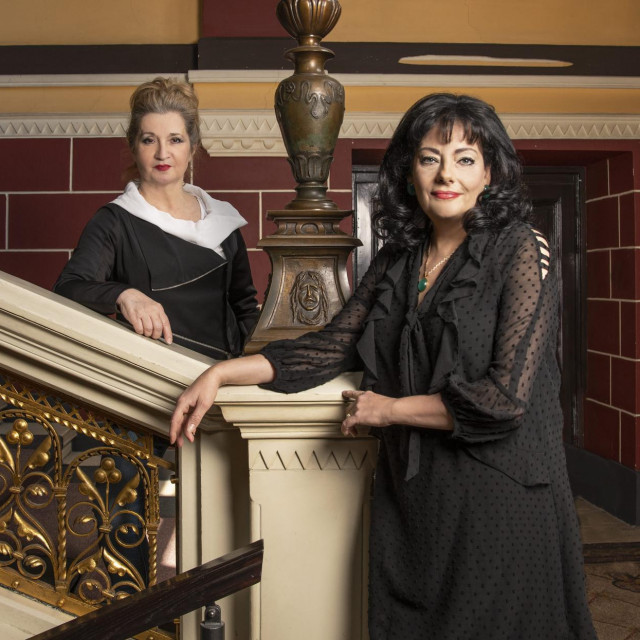 Mirjana Dugandžija i Sibila Petlevski