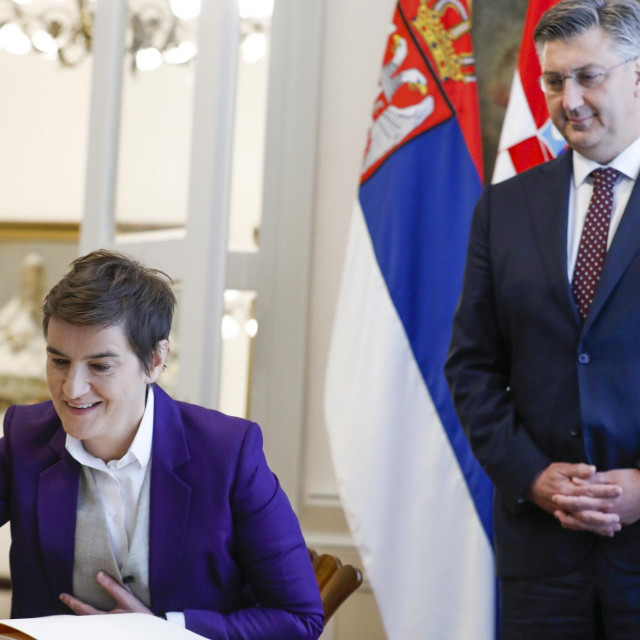 Andrej Plenković i Ana Brnabić
 