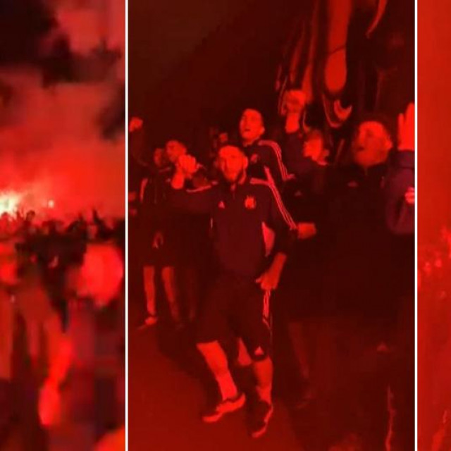 Navijači kod Macole