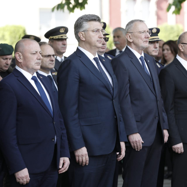 Tomo Medved, Zvonimir Frka Petešić, Andrej Plenković, Davor Božinović, Gordan Grlić Radman
