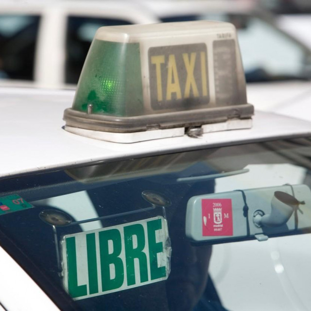 Taksi, ilustracija