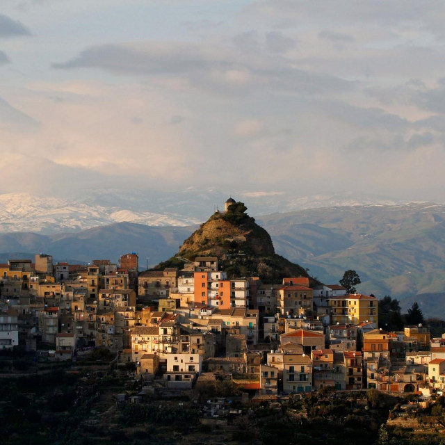 Pogled na grad Centuripe