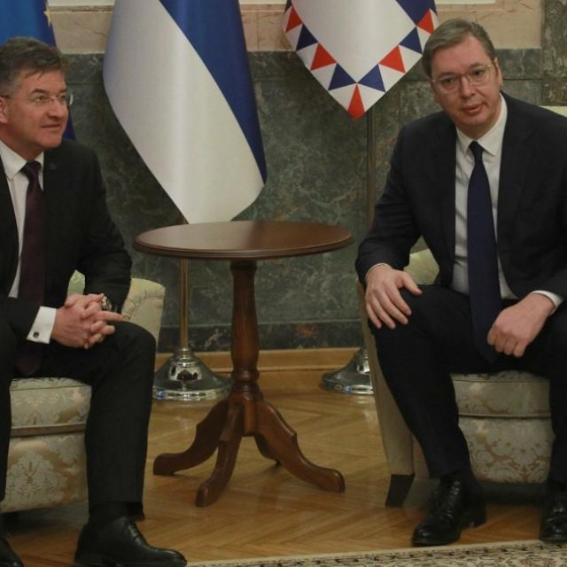 Miroslav Lajčak i Aleksandar Vučić