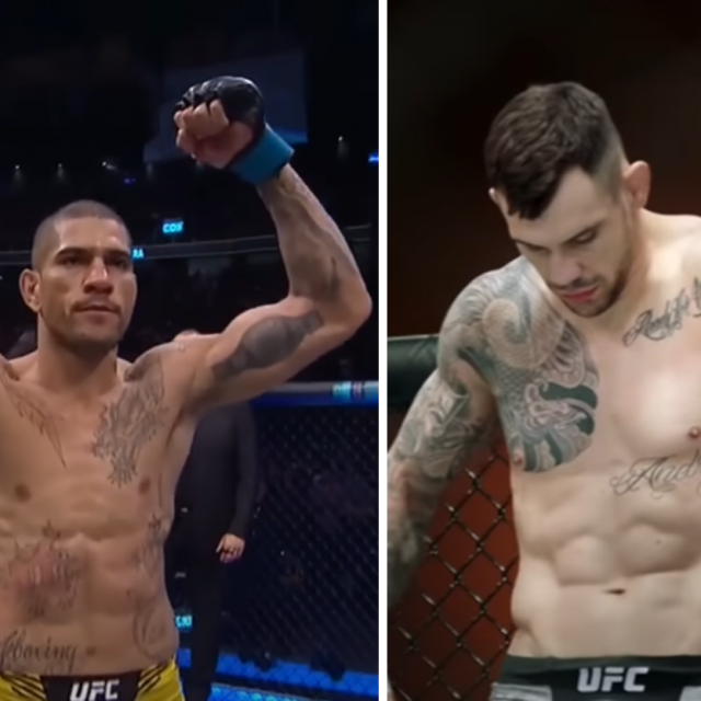 Alex Pereira (lijevo) i Aleksandar Rakić (desno)