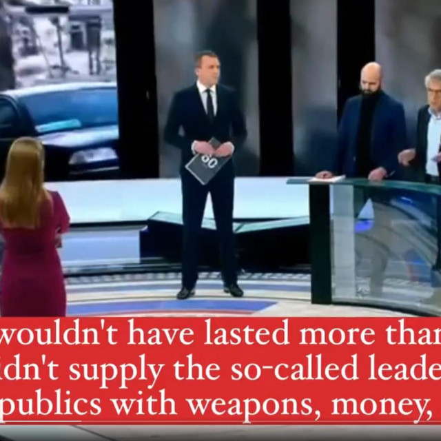 Gostovanjen Leonida Gozmana na ruskoj državnoj televiziji