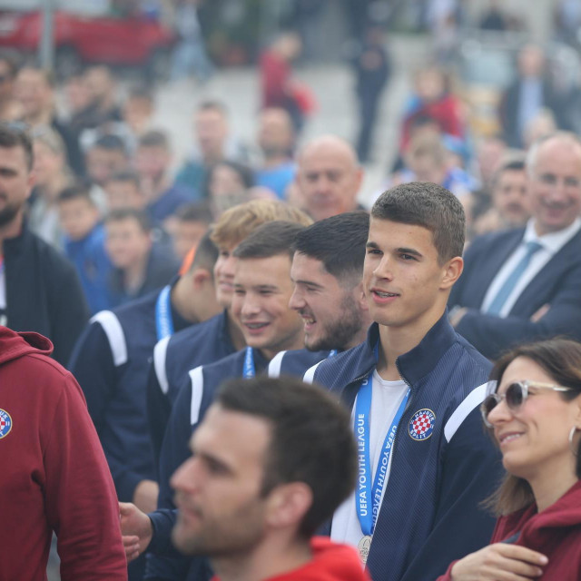 Luka Vušković na Rivi
