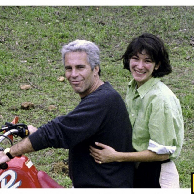 Ghislaine Maxwell i Jeffrey Epstein