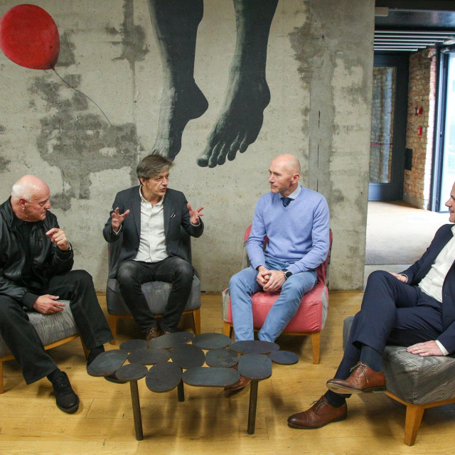 Dubravko Klarić, Boris Vlašić, Josip Pavliček i Rafael Krešić