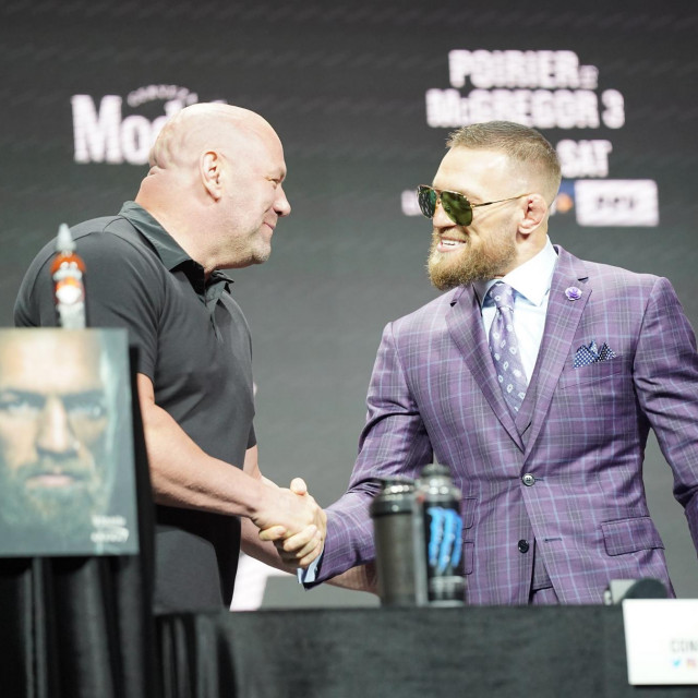Conor McGregor i Dana White