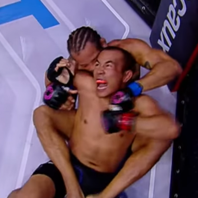 Thiago Oliveira (donji) i Erkin Darmenov